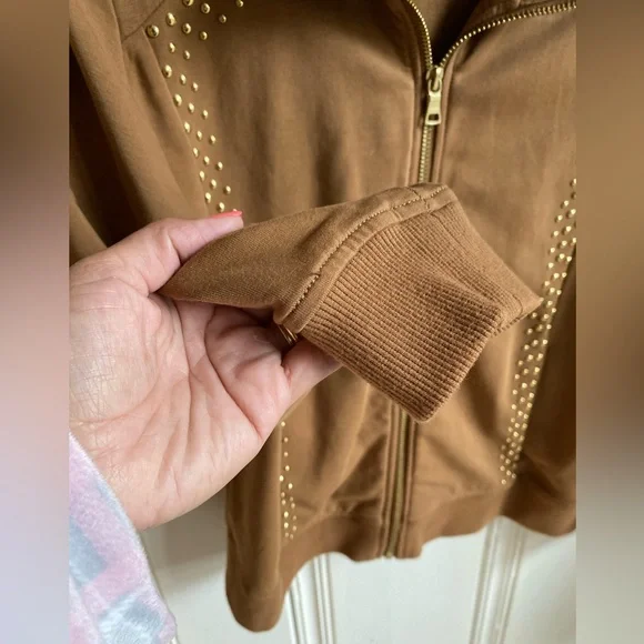Ruby Rd.  Brown jacket - Picture 3 of 12